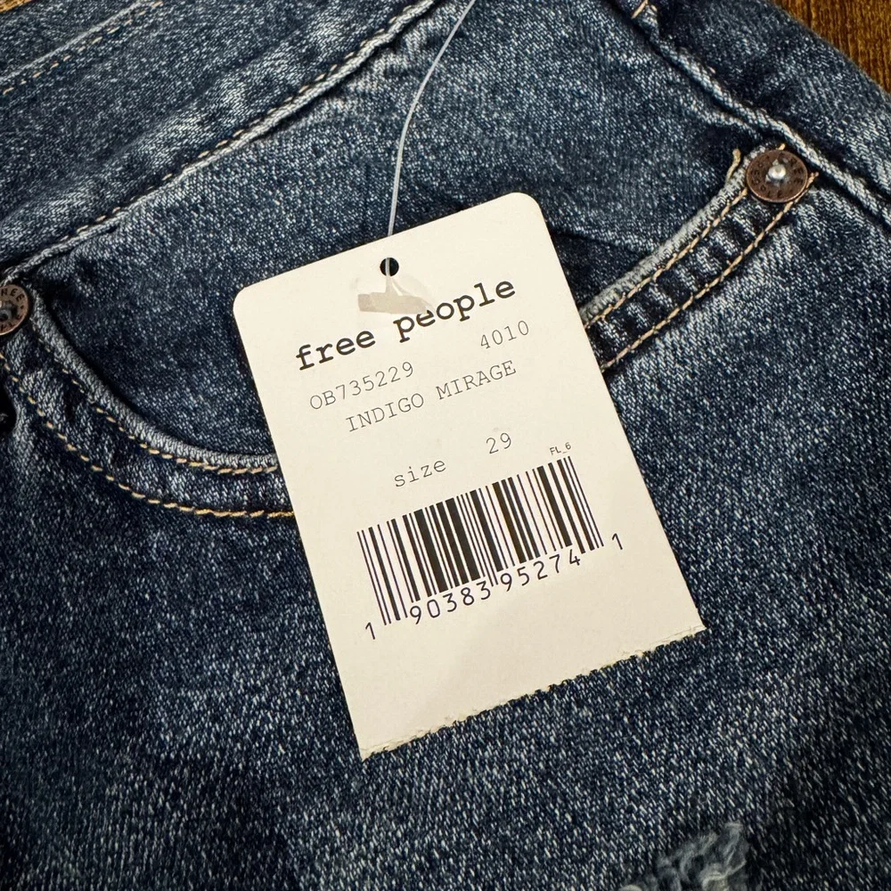 Free People Jean Shorts